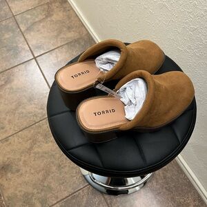 Torrid Block Heel Mule Size 8 Wide With